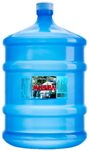 Galão de água mineral Minaura 20 litros