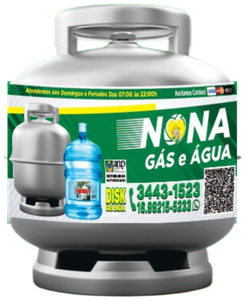 Botijão de gás P13 Nona